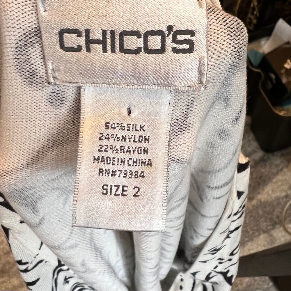 Chico's Silk Blend Cardigan Sweater - Picture 7 of 7